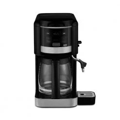 Cuisinart Coffee Plus 12- Cup Black Drip Coffee Maker and Hot Water System -Air Fryers shop black cuisinart drip coffee makers chw 16 4f 1000