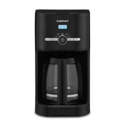 Cuisinart 12- -Cup Classic Black Programmable Coffee maker -Air Fryers shop black cuisinart drip coffee makers dcc 1120bk 1f 1000