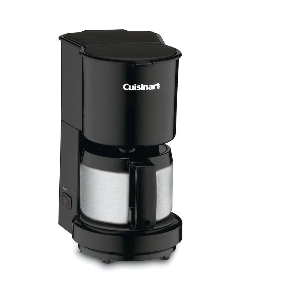 Cuisinart 4-Cup Black Drip Coffee Maker with Stainless Steel Carafe 4 Cuisinart 4-Cup Black Drip Coffee Maker with Stainless Steel Carafe - Image 2