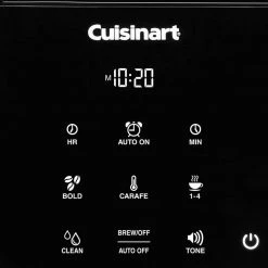 Cuisinart Touchscreen 14-Cup Black Drip Coffee Maker -Air Fryers shop black cuisinart drip coffee makers dcc t20p1 4f 1000