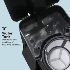 Elite Gourmet Single Serve 1-Cup Black Personal Drip Coffee Maker with Stainless Steel Travel Mug 10 Elite Gourmet Single Serve 1-Cup Black Personal Drip Coffee Maker with Stainless Steel Travel Mug -Air Fryers shop black elite gourmet drip coffee makers ehc111ax 4f 1000