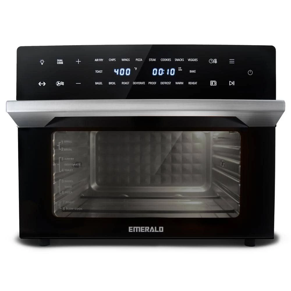 Emerald 32 qt. Black Digital Air Fryer Oven 5 Emerald 32 qt. Black Digital Air Fryer Oven - Image 3