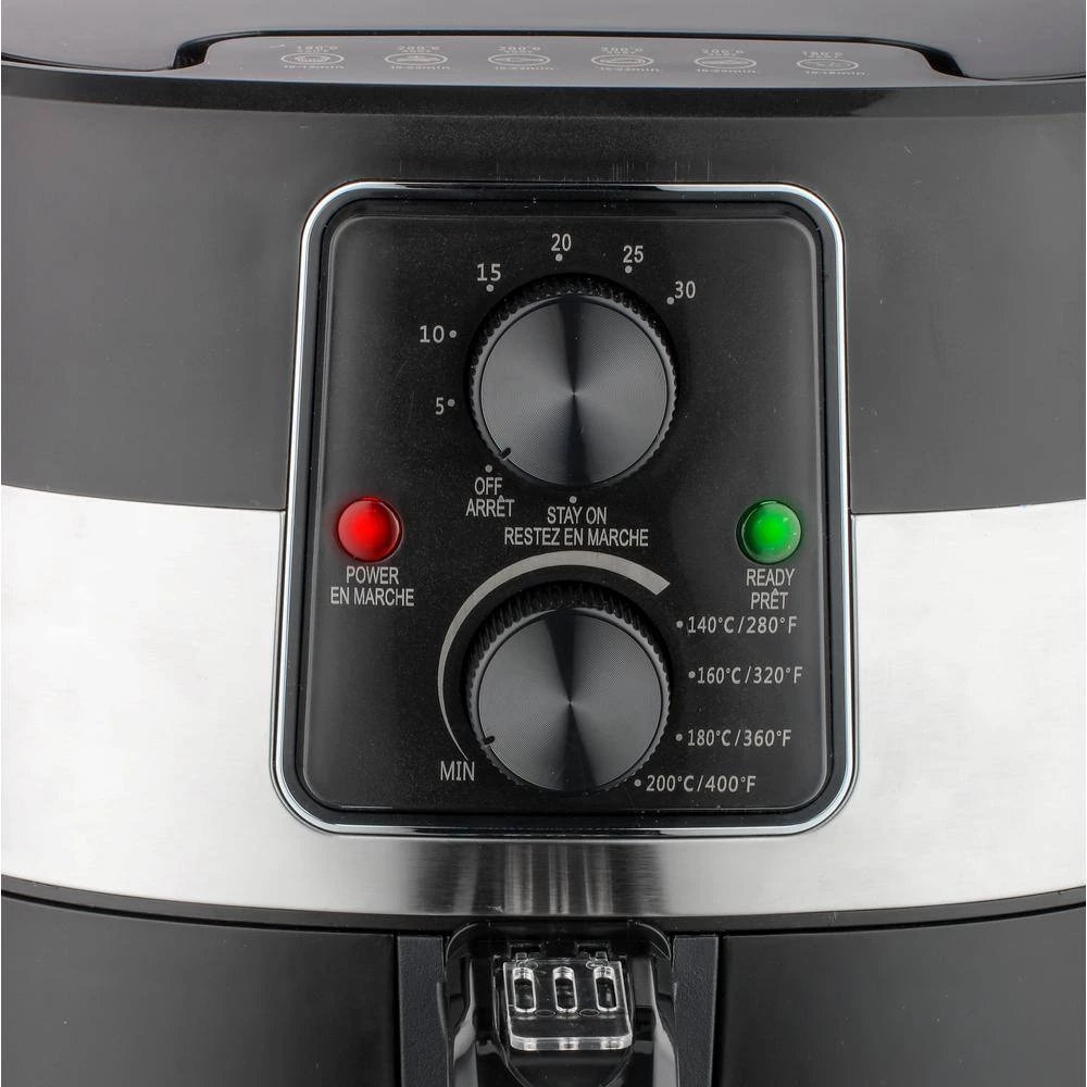 Frigidaire 3.2 qt. Black Air Fryer with Automatic Shut Off 4 Frigidaire 3.2 qt. Black Air Fryer with Automatic Shut Off - Image 2