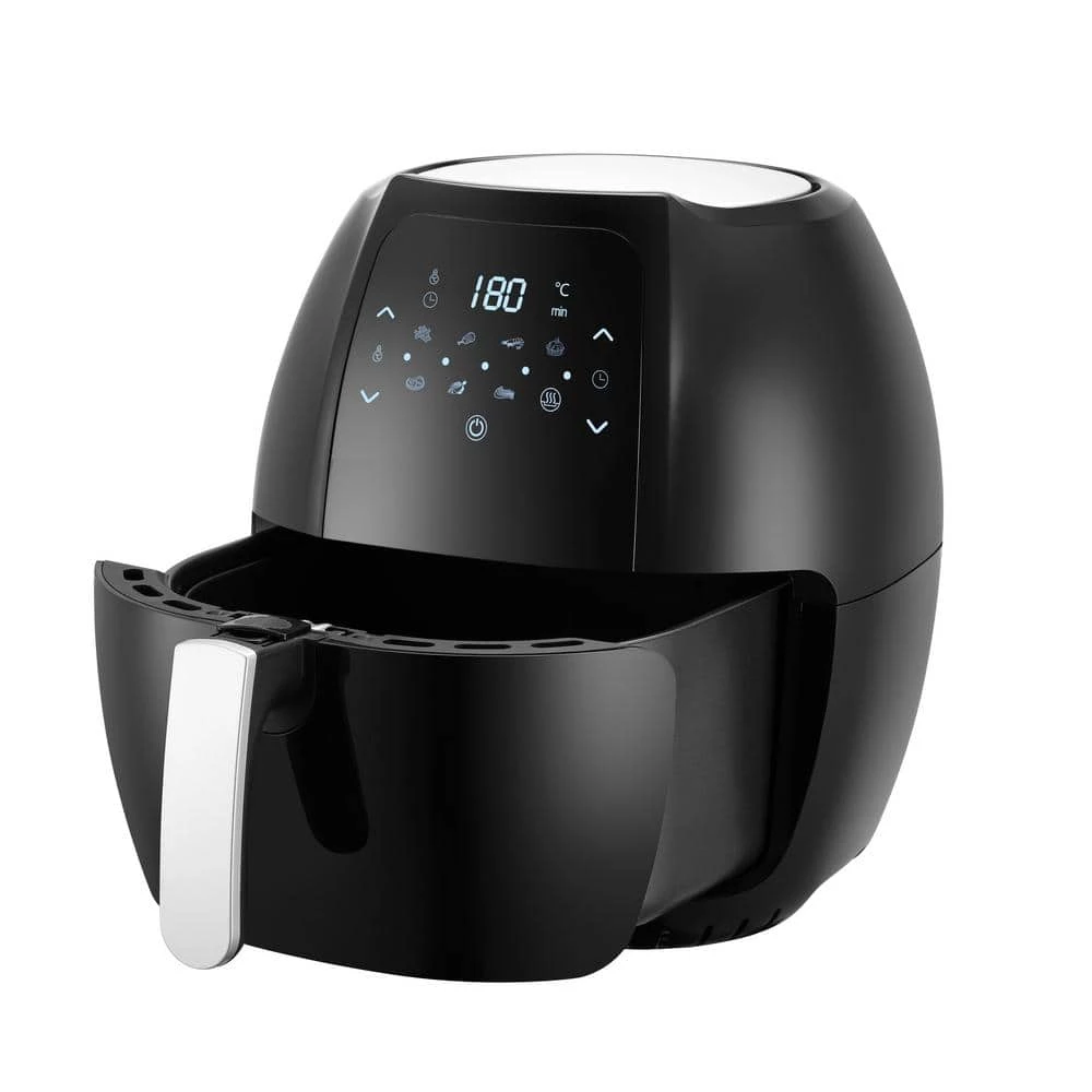 Frigidaire 6.2 qt. Black Electric Air Fryer with Preset Cook Menu 5 Frigidaire 6.2 qt. Black Electric Air Fryer with Preset Cook Menu - Image 3