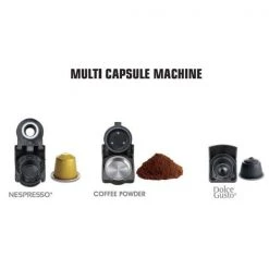 Frigidaire 1-Cup Multi-Capsule Compaticle Coffee Maker in Black -Air Fryers shop black frigidaire single serve coffee makers ecmn103 black 1f 1000