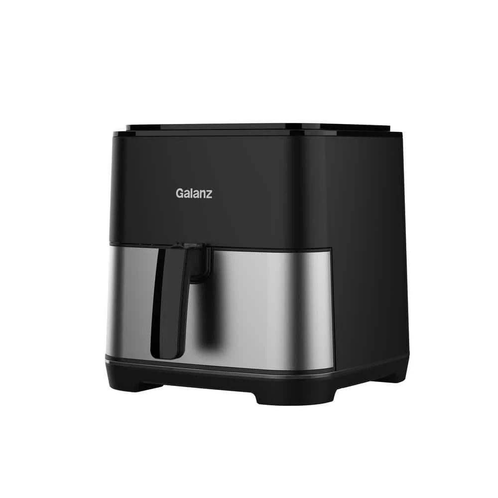 Galanz 6 qt. Black / Stainless Steel Digital Air Fryer with 8 Pre-Set Functions 4 Galanz 6 qt. Black / Stainless Steel Digital Air Fryer with 8 Pre-Set Functions - Image 2