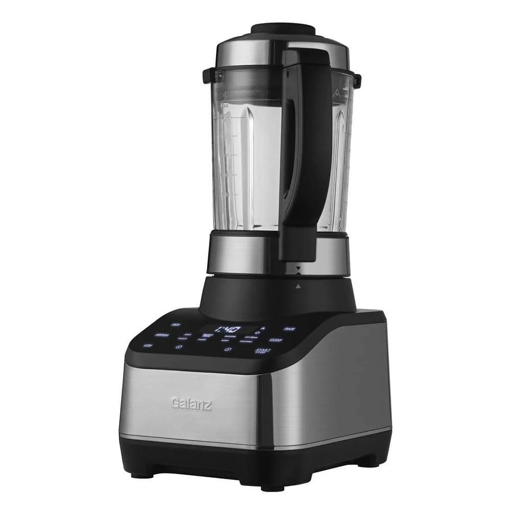 Galanz 60 oz. 3 Speeds Stainless Steel Touch Screen Glass Jar Hot and Cold Blender 4 Galanz 60 oz. 3 Speeds Stainless Steel Touch Screen Glass Jar Hot and Cold Blender - Image 2