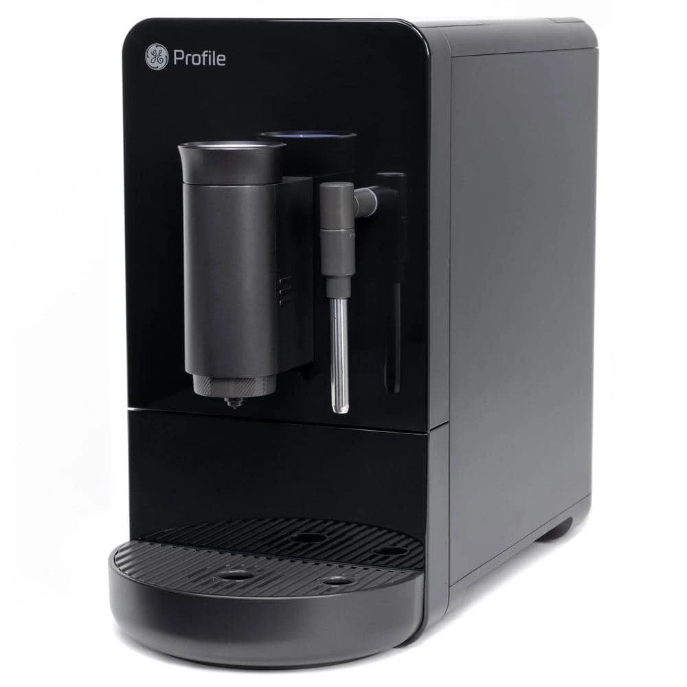 GE Profile 1- Cup Automatic Espresso Machine in Black with Built in Grinder, Frother, Frothing Pitcher, and WiFi Connected 5 GE Profile 1- Cup Automatic Espresso Machine in Black with Built in Grinder, Frother, Frothing Pitcher, and WiFi Connected - Image 3