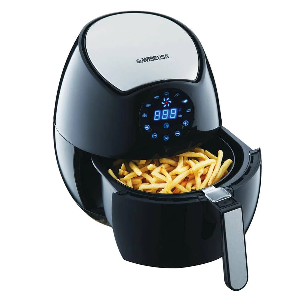 GoWISE USA 3.7 Qt. Digital Touchscreen Air Fryer with Recipe Book 7 GoWISE USA 3.7 Qt. Digital Touchscreen Air Fryer with Recipe Book - Image 5