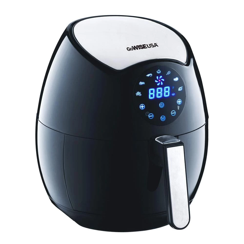 GoWISE USA 3.7 Qt. Digital Touchscreen Air Fryer with Recipe Book 5 GoWISE USA 3.7 Qt. Digital Touchscreen Air Fryer with Recipe Book - Image 3