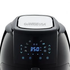 GoWISE USA 8-in-1 5.8 Qt. Black Electric Air Fryer with Recipe Book 10 GoWISE USA 8-in-1 5.8 Qt. Black Electric Air Fryer with Recipe Book -Air Fryers shop black gowise usa air fryers gw22731 c3 1000