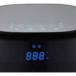 GoWISE USA 5 Qt. Black Air Fryer with Duo Touchscreen Display -Air Fryers shop black gowise usa air fryers gw22821 s 1f 1000