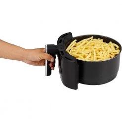 GoWISE USA 5 Qt. Black Air Fryer with Duo Touchscreen Display -Air Fryers shop black gowise usa air fryers gw22821 s 44 1000