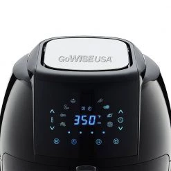 GoWISE USA 8-in-1 7.0 Qt. Black Electric Air Fryer with Recipe Book 10 GoWISE USA 8-in-1 7.0 Qt. Black Electric Air Fryer with Recipe Book -Air Fryers shop black gowise usa air fryers gw22931 c3 1000