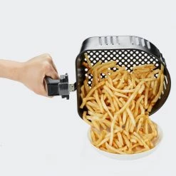 GoWISE USA 4 qt. Black Electric Air Fryer with See Through Window and 8-Presets -Air Fryers shop black gowise usa air fryers gw22953 76 1000