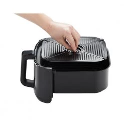 GoWISE USA 5.5 Qt. Black Air Fryer with 180° Viewing Window -Air Fryers shop black gowise usa air fryers gw22980 1f 1000