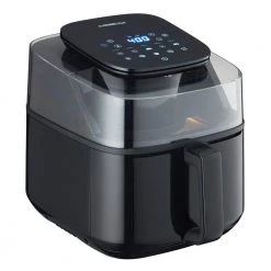 GoWISE USA 5.5 Qt. Black Air Fryer with 180° Viewing Window -Air Fryers shop black gowise usa air fryers gw22980 40 1000