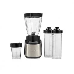 Hamilton Beach Stay or Go Travel-Sized 32 oz. 2-Speed Black Blender -Air Fryers shop black hamilton beach countertop blenders 52400 77 1000
