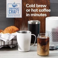 Hamilton Beach 2-Cup Black Convenient Craft Rapid Cold Brew and Hot Drip Coffee Maker -Air Fryers shop black hamilton beach drip coffee makers 42501 4f 1000