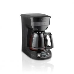 Hamilton Beach 12-Cup Black Stainless Programmable Drip Coffee Maker -Air Fryers shop black hamilton beach drip coffee makers 46293 c3 1000