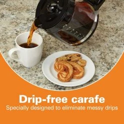 Hamilton Beach 14-Cup Black Programmable Front-Fill Coffee Maker 13 Hamilton Beach 14-Cup Black Programmable Front-Fill Coffee Maker -Air Fryers shop black hamilton beach drip coffee makers 46390 66 1000