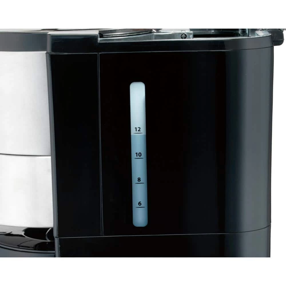 Hamilton Beach 12-Cup Black and Stainless Steel Programmable Coffee Maker 4 Hamilton Beach 12-Cup Black and Stainless Steel Programmable Coffee Maker - Image 2