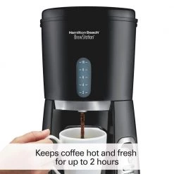 Hamilton Beach BrewStation 10-Cup Black Coffeemaker -Air Fryers shop black hamilton beach drip coffee makers 47380 4f 1000