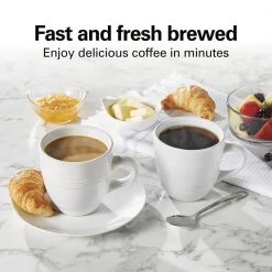 Hamilton Beach The Scoop 1- Cup Black Drip Coffee Maker 16 Hamilton Beach The Scoop 1- Cup Black Drip Coffee Maker -Air Fryers shop black hamilton beach drip coffee makers 47620 44 1000