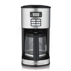 Hamilton Beach 12-Cup Black Programmable Coffee Maker with Automatic Shut-Off 8 Hamilton Beach 12-Cup Black Programmable Coffee Maker with Automatic Shut-Off -Air Fryers shop black hamilton beach drip coffee makers 49618 1f 1000
