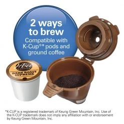 Hamilton Beach FlexBrew Black Single-Serve Coffee Maker -Air Fryers shop black hamilton beach single serve coffee makers 49900 c3 1000