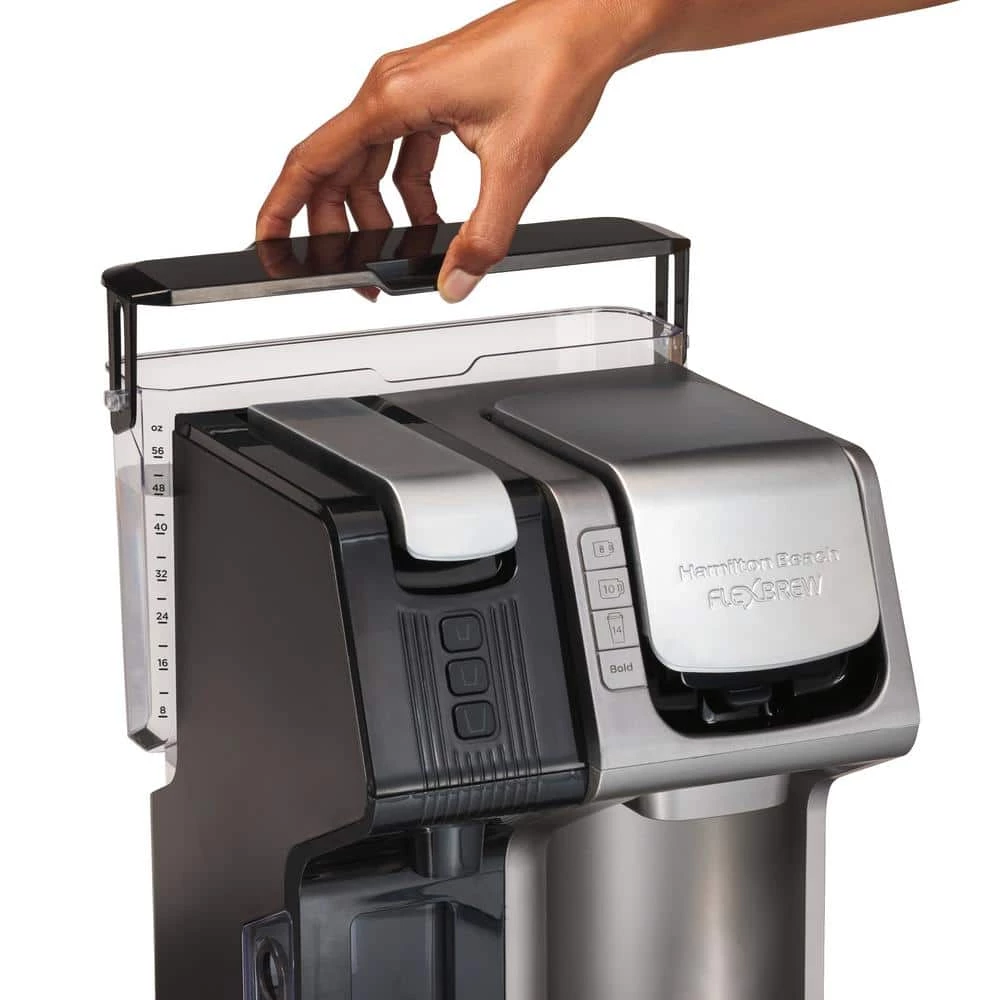 Hamilton Beach FlexBrew Universal 1-Cup Black Drip Single Serve Coffee Maker 6 Hamilton Beach FlexBrew Universal 1-Cup Black Drip Single Serve Coffee Maker - Image 4