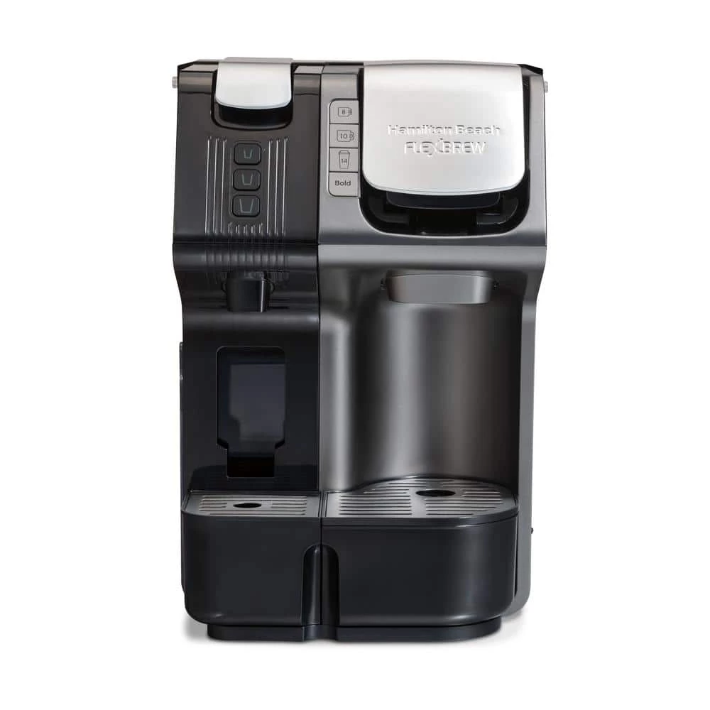 Hamilton Beach FlexBrew Universal 1-Cup Black Drip Single Serve Coffee Maker 3 Hamilton Beach FlexBrew Universal 1-Cup Black Drip Single Serve Coffee Maker