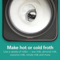 Hamilton Beach Flexbrew 1-Cup Black Single Serve Coffee Maker with Milk Frother -Air Fryers shop black hamilton beach single serve coffee makers 49949 fa 1000