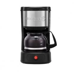 HOLSTEIN HOUSEWARES 5 Cup Coffee Maker Black