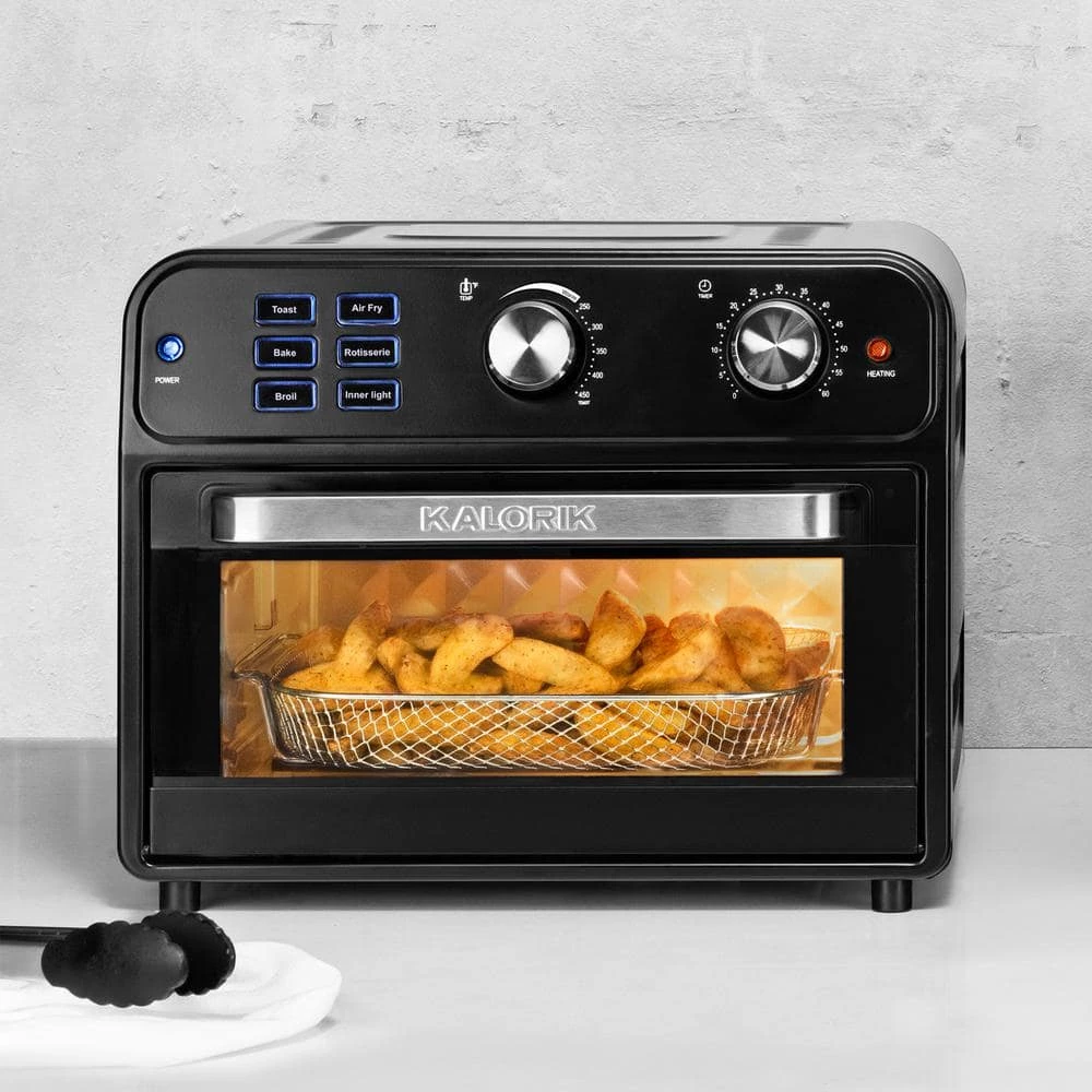 KALORIK 22 Qt. Black Digital Air Fryer Toaster Oven 11 KALORIK 22 Qt. Black Digital Air Fryer Toaster Oven - Image 9
