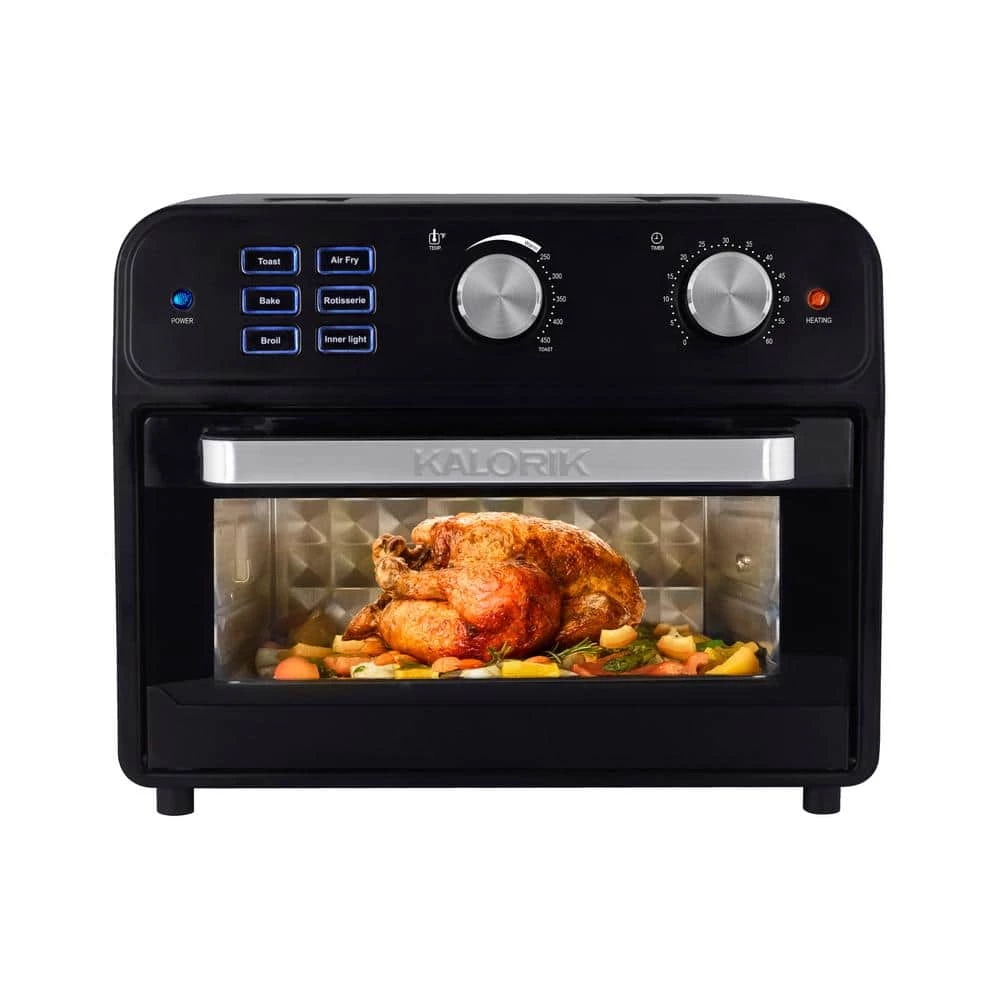 KALORIK 22 Qt. Black Digital Air Fryer Toaster Oven 4 KALORIK 22 Qt. Black Digital Air Fryer Toaster Oven - Image 2