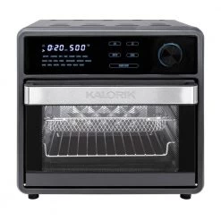 KALORIK MAXX 16 qt. Black Touchscreen Air Fryer Oven