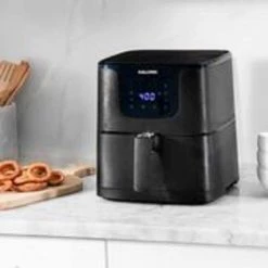 KALORIK 3.5 qt. Matte Black Digital Air fryer -Air Fryers shop black kalorik air fryers ft 45103 bk 4f 1000