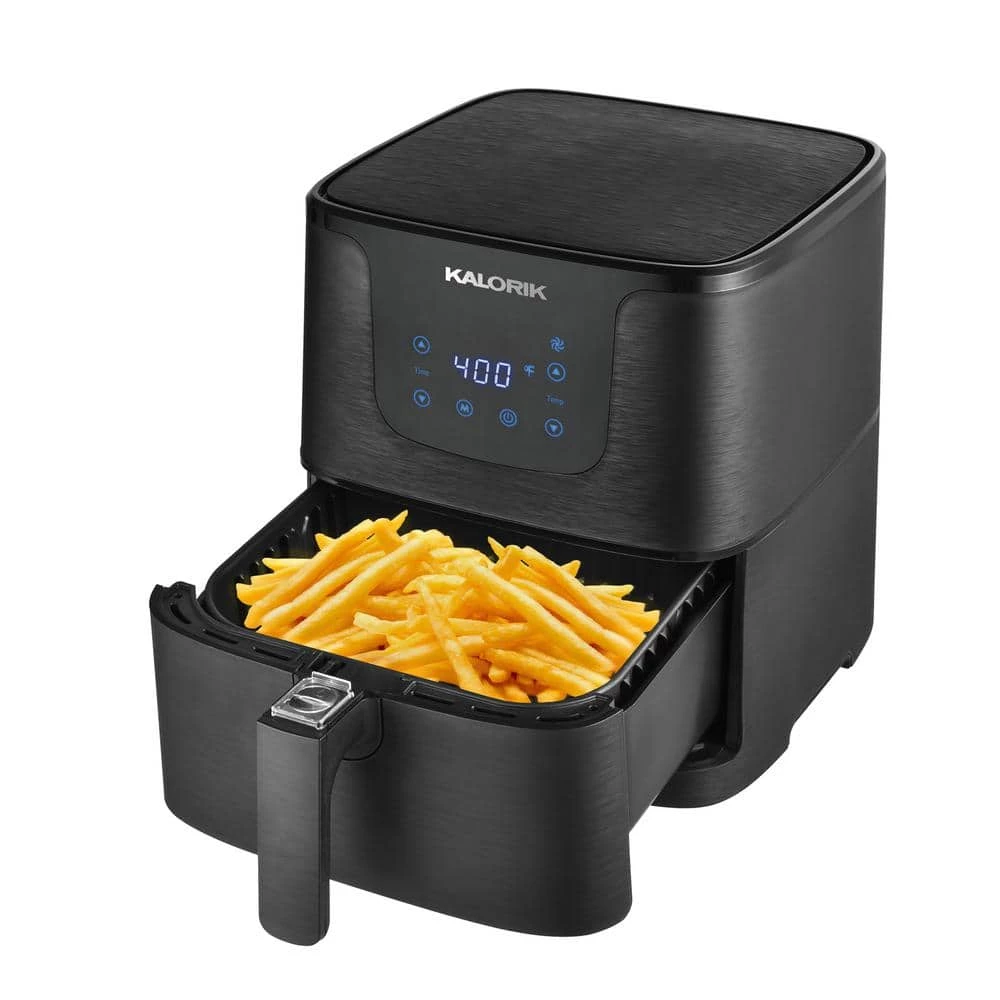 KALORIK 5.25 Qt. Matte Black Digital XL Airfryer 4 KALORIK 5.25 Qt. Matte Black Digital XL Airfryer - Image 2