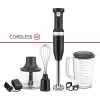 KitchenAid Cordless Variable Speed Black Matte Hand Blender with Chopper and Whisk Attachment 2 KitchenAid Cordless Variable Speed Black Matte Hand Blender with Chopper and Whisk Attachment -Air Fryers shop black matte kitchenaid immersion blenders khbbv83bm 64 1000