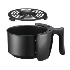 Maximatic Elite Platinum 2.1 Qt. Black Hot Air Fryer with Adjustable Timer -Air Fryers shop black maximatic air fryers apeteaf0201 4f 1000