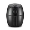 Maximatic Elite Platinum 2.1 Qt. Black Hot Air Fryer with Adjustable Timer -Air Fryers shop black maximatic air fryers apeteaf0201 64 1000
