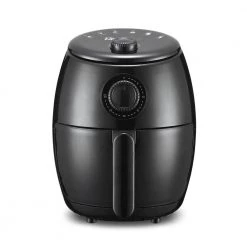 Maximatic Elite Platinum 2.1 Qt. Black Hot Air Fryer with Adjustable Timer