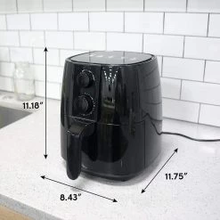 Maximatic Elite Gourmet 4 Qt. Air Fryer Black 10 Maximatic Elite Gourmet 4 Qt. Air Fryer Black -Air Fryers shop black maximatic air fryers eaf4617 1f 1000