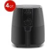 Maximatic Elite Gourmet 4 Qt. Air Fryer Black -Air Fryers shop black maximatic air fryers eaf4617 64 1000