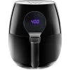 Maximatic Elite Gourmet 5.3 Qt. Digital Air Fryer Black -Air Fryers shop black maximatic air fryers eaf5317d 64 1000
