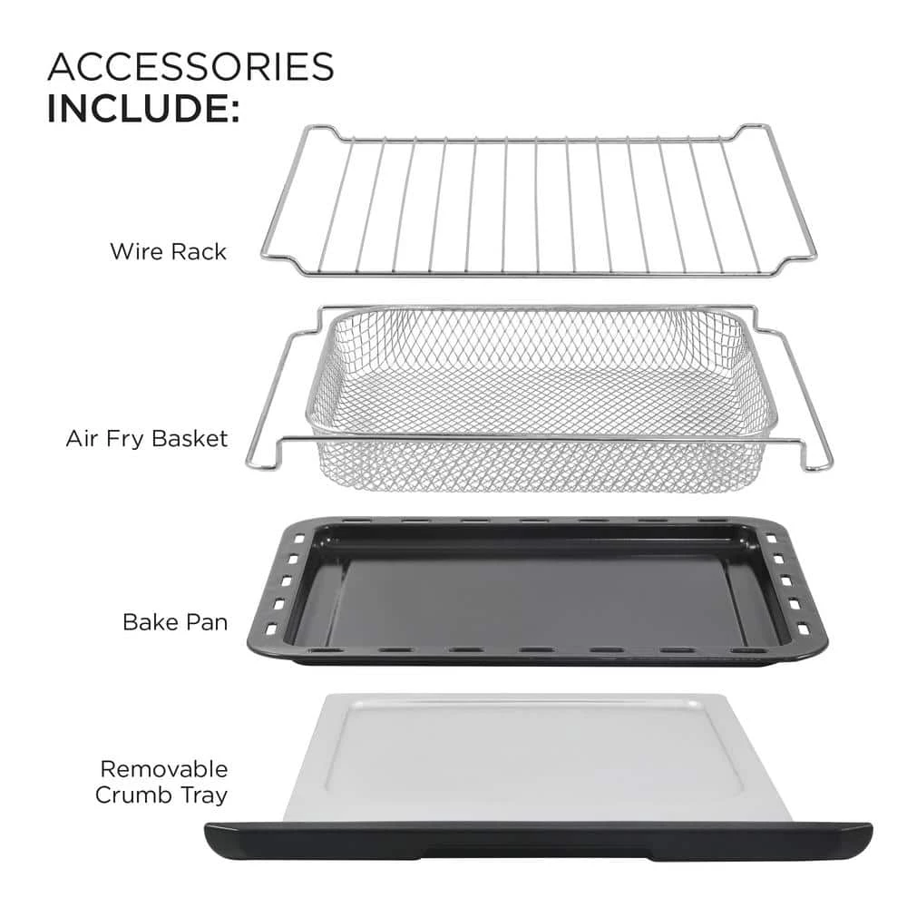 Maximatic Elite Gourmet Deluxe 25L Air Fryer Oven Black 9 Maximatic Elite Gourmet Deluxe 25L Air Fryer Oven Black - Image 7