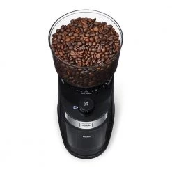 Melitta 8 oz. Capacity in Black Molino Coffee Grinder/Burr Mill -Air Fryers shop black melitta coffee grinders mcg001pulbk0 c3 1000