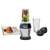 Nutri Ninja Pro 24 oz. Single Speed Black High Speed Single Serve Blender (BL456) -Air Fryers shop black ninja countertop blenders bl456 64 1000