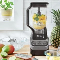 NINJA Professional Blender, 72 oz. 3 Speed 1000-Watt Black Blender (BL610) -Air Fryers shop black ninja countertop blenders bl610 1d 1000